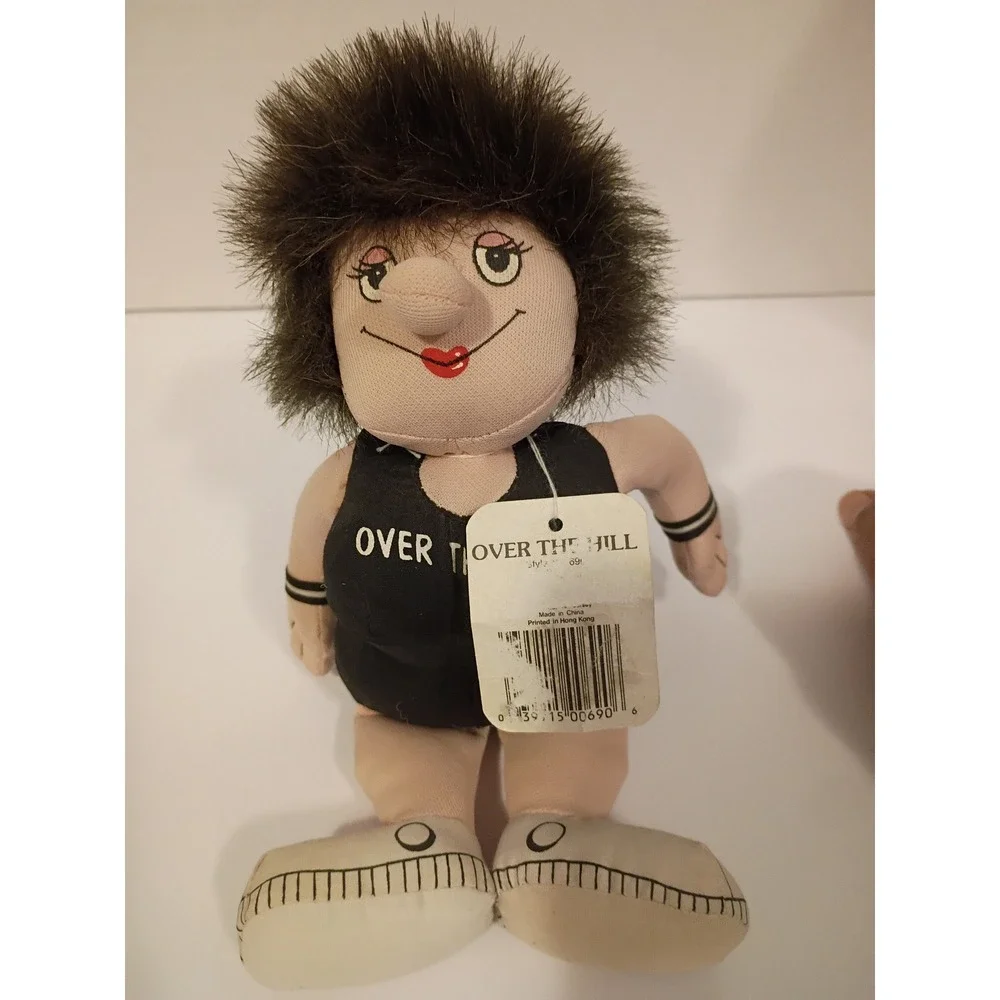 Vintage Russ Berrie Over The Hill Plush‎ Doll Novelty Collectible No. 690